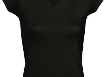 Γυναικείο T-shirt Moon SOLS 11388 Deep Black -  - 