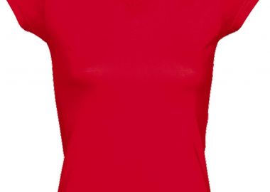 Γυναικείο T-shirt Moon SOLS 11388 Red -  - 