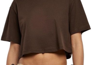 Γυναικείο T-shirt TB1555-00075 Urban Classics Short Oversized Brown - Urban Classics - 