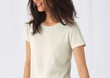 Γυναικείο T-Shirt TW02B B & C E150 Off White - B & C - 