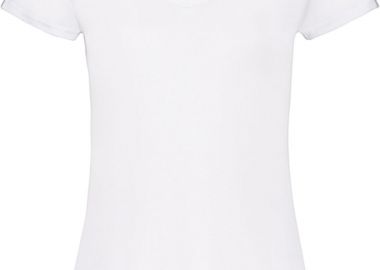 Γυναικείο T-shirt V-Neck 61-398-0 Fruit of the Loom White - Fruit of the Loom - 