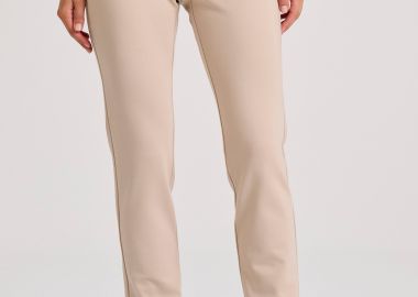 Γυναικείο tailored παντελόνι από βισκόζη - FUNKY BUDDHA - 