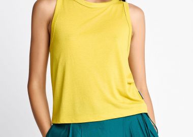 Γυναικείο tank top από βισκόζη - The basics collection - FUNKY BUDDHA - 