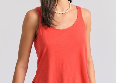 Γυναικείο tank top με μακρύτερη πλάτη - FUNKY BUDDHA - 