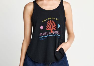 Γυναικείο tank top με τύπωμα - FUNKY BUDDHA - 