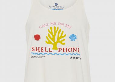 Γυναικείο tank top με τύπωμα - FUNKY BUDDHA - 