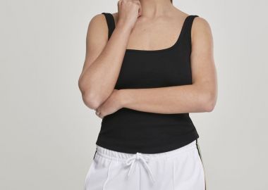 Γυναικείο top με τιράντες Urban Classics TB2631 Black - Urban Classics - 
