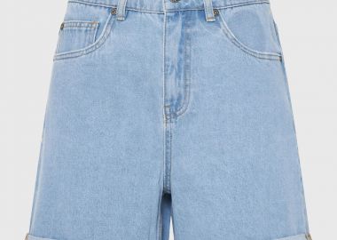 Γυναικείο τζιν σορτς - FUNKY BUDDHA - 