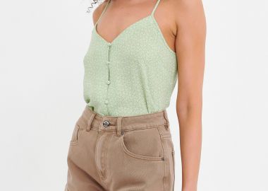 Γυναικείο τζιν σορτς - FUNKY BUDDHA - 