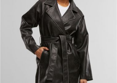 Γυναικείο Vintage Leather Trench Coat Urban Classics TB7183-00007 black - Urban Classics - 