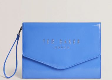Γυναικείος Φάκελος Ted Baker Crinkie 272143 Mid-Blue - Ted Baker - 