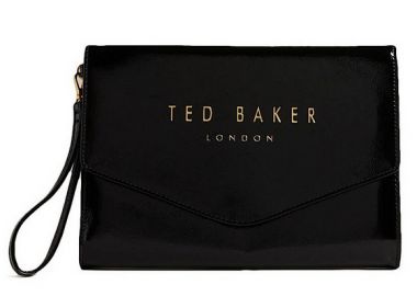 Γυναικείος Φάκελος Ted Baker Crinkie 281663 Μαύρος - Ted Baker - 