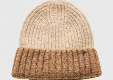 Γυναικείος σκούφος cable knit - FUNKY BUDDHA - 