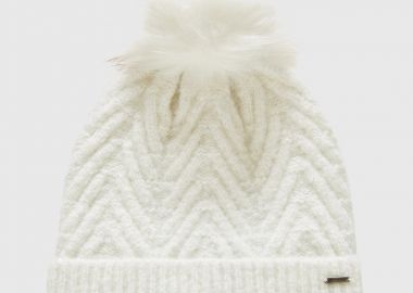 Γυναικείος σκούφος pom pom - FUNKY BUDDHA - 