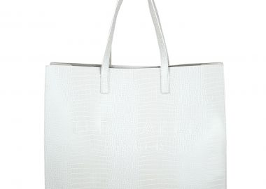 Γυνακεία Τσάντα Ώμου Ted Baker Allicon Croc 253520 Nude - Ted Baker - 