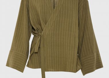 Γυνακείο ριγέ κιμονό - FUNKY BUDDHA - 