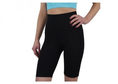 Gymhero California Cute Γυναικείο Κολάν-Σορτς Ψηλόμεσο Μαύρο - Gymhero - 