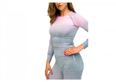 GymHero Ombre Rushguard μακρυμάνικο LONG-MILKSHAKE - Gymhero - 