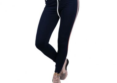 Gymhero Race Παντελόνι Γυναικείας Φόρμας με Λάστιχο Navy Μπλε - Gymhero - 