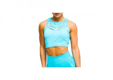 GymHero Venice Beach Top Short Bra BRASHORTBABYBLUE - Gymhero - 