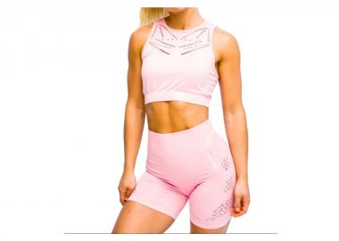 GymHero Venice Beach Top Short Bra BRASHORTMILKSHAKE - Gymhero - 