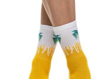 ΓΥΝΑΙΚΕΙΑ ΒΑΜΒΑΚΕΡΗ ΚΑΛΤΣΑ ΙΝΙΖΙΟ ΣΧΕΔΙΟ 3130-02-2 ΚΙΤΡΙΝΟ - INIZIO - 