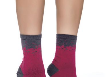 ΓΥΝΑΙΚΕΙΑ ΒΑΜΒΑΚΕΡΗ ΚΑΛΤΣΑ ΜΕ ΣΧΕΔΙΟ 3132-4 ΦΟΥΞ - INIZIO - 