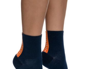 ΓΥΝΑΙΚΕΙΑ ΒΑΜΒΑΚΕΡΗ ΚΑΛΤΣΑ ΜΕ ΣΧΕΔΙΟ ΠΙΣΩ 3132-2 ΜΠΛΕ - INIZIO - 