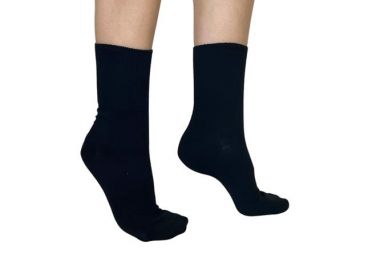 ΓΥΝΑΙΚΕΙΑ ΒΑΜΒΑΚΕΡΗ ΚΑΛΤΣΑ ΜΟΝΟΧΡΩΜΗ ΧΩΡΙΣ ΛΑΣΤΙΧΟ 3135 ΜΠΛΕ - INIZIO - 