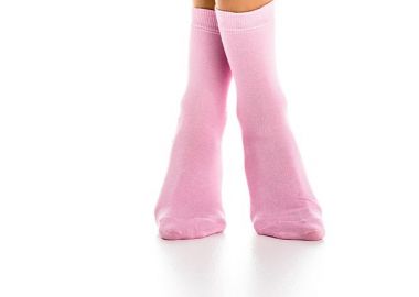 ΓΥΝΑΙΚΕΙΑ ΒΑΜΒΑΚΕΡΗ ΜΟΝΟΧΡΩΜΗ ΚΑΛΤΣΑ 3111 ΡΟΖ - INIZIO - 