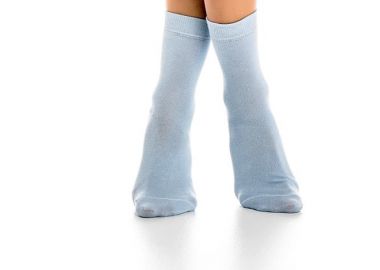 ΓΥΝΑΙΚΕΙΑ ΒΑΜΒΑΚΕΡΗ ΜΟΝΟΧΡΩΜΗ ΚΑΛΤΣΑ 3111 ΣΙΕΛ - INIZIO - 