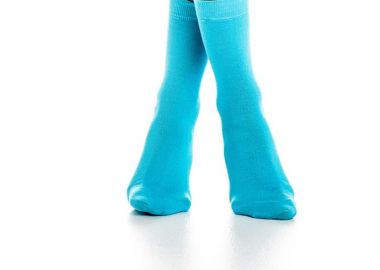 ΓΥΝΑΙΚΕΙΑ ΒΑΜΒΑΚΕΡΗ ΜΟΝΟΧΡΩΜΗ ΚΑΛΤΣΑ 3111 ΤΙΡΚΟΥΑΖ - INIZIO - 