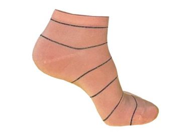 ΓΥΝΑΙΚΕΙΑ BAMBOO ΗΜΙΚΟΝΤΗ ΚΑΛΤΣΑ ΜΕ ΣΧΕΔΙΟ ΛΕΠΤΗ ΡΙΓΑ ΓΚΛΙΤΕΡ 3910-1 ΣΟΜΟΝ - INIZIO - 