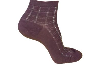 ΓΥΝΑΙΚΕΙΑ BAMBOO ΗΜΙΚΟΝΤΗ ΚΑΛΤΣΑ ΜΕ ΣΧΕΔΙΟ ΡΙΓΕΣ 3910-2 ΜΟΒ - Inizio - 