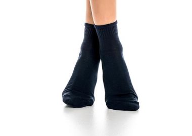 ΓΥΝΑΙΚΕΙΑ ΗΜΙΚΟΝΤΗ ΒΑΜΒΑΚΕΡΗ ΜΟΝΟΧΡΩΜΗ ΚΑΛΤΣΑ 3900 ΜΠΛΕ - Inizio - 