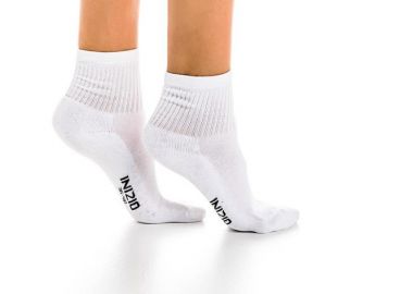 ΓΥΝΑΙΚΕΙΑ ΗΜΙΚΟΝΤΗ ΜΟΝΟΧΡΩΜΗ ΚΑΛΤΣΑ ΜΙΣΗ ΠΕΤΣΕΤΑ 3903 ΛΕΥΚΟ - INIZIO - 