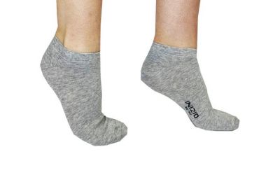 ΓΥΝΑΙΚΕΙΑ ΚΟΦΤΗ ΒΑΜΒΑΚΕΡΗ ΜΟΝΟΧΡΩΜΗ ΚΑΛΤΣΑ ΙΝΙΖΙΟ 3814 ΓΚΡΙ - INIZIO - 