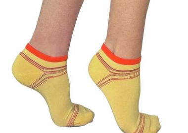 ΓΥΝΑΙΚΕΙΑ ΚΟΦΤΗ BAMBOO ΚΑΛΤΣΑ INIZIO ME ΣΧΕΔΙΟ 3829 ΚΙΤΡΙΝΟ - INIZIO - 