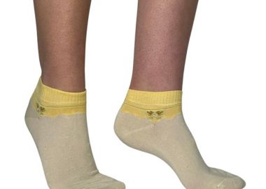 ΓΥΝΑΙΚΕΙΑ ΚΟΦΤΗ BAMBOO ΚΑΛΤΣΑ INIZIO ME ΣΧΕΔΙΟ ΦΙΟΓΚΟ 3830 ΕΚΡΟΥ - INIZIO - 