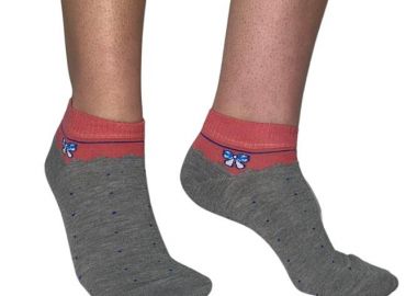 ΓΥΝΑΙΚΕΙΑ ΚΟΦΤΗ BAMBOO ΚΑΛΤΣΑ INIZIO ME ΣΧΕΔΙΟ ΦΙΟΓΚΟ 3830 ΓΚΡΙ - INIZIO - 