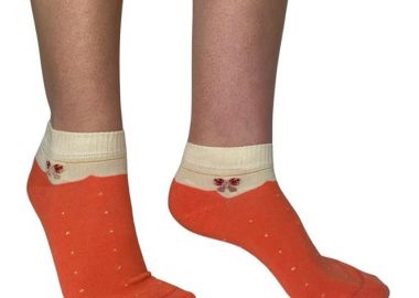 ΓΥΝΑΙΚΕΙΑ ΚΟΦΤΗ BAMBOO ΚΑΛΤΣΑ INIZIO ME ΣΧΕΔΙΟ ΦΙΟΓΚΟ 3830 ΚΟΡΑΛΙ - INIZIO - 