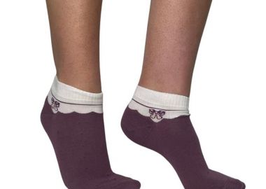 ΓΥΝΑΙΚΕΙΑ ΚΟΦΤΗ BAMBOO ΚΑΛΤΣΑ INIZIO ME ΣΧΕΔΙΟ ΦΙΟΓΚΟ 3830 ΜΟΒ - INIZIO - 