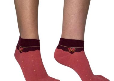 ΓΥΝΑΙΚΕΙΑ ΚΟΦΤΗ BAMBOO ΚΑΛΤΣΑ INIZIO ME ΣΧΕΔΙΟ ΦΙΟΓΚΟ 3830 ΣΑΠΙΟ ΜΗΛΟ - INIZIO - 