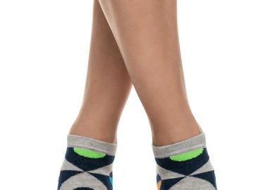 ΓΥΝΑΙΚΕΙΑ ΚΟΦΤΗ ΚΑΛΤΣΑ INIZIO ΣΧΕΔΙΟ ABSTRACT 3828-3 ΓΚΡΙ - INIZIO - 