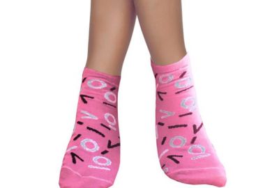 ΓΥΝΑΙΚΕΙΑ ΚΟΦΤΗ ΚΑΛΤΣΑ ΜΕ ΣΧΕΔΙΟ LOGO INIZIO 3812 ΡΟΖ - INIZIO - 