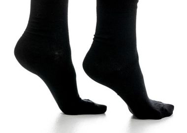 ΓΥΝΑΙΚΕΙΑ ΜΟΝΟΧΡΩΜΗ ΒΑΜΒΑΚΕΡΗ ΚΑΛΤΣΑ 3ΑΔΑ 3112 ΜΑΥΡΟ - INIZIO - 