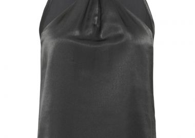 ΓΥΝΑΙΚΕΙΑ ΣΑΤΕΝ ΜΠΛΟΥΖΑ MWEstelle MY ESSENTIAL AMANIKH ΑΝΘΡΑΚΙ - MY ESSENTIAL WARDROBE - 