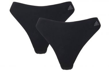 ΓΥΝΑΙΚΕΙΟ ΕΣΩΡΟΥΧΟ THONG ΣΕΤ 2 ΤΜΧ ΜΑΥΡΟ - ADIDAS - 