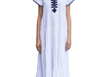 ΓΥΝΑΙΚΕΙΟ ΦΟΡΕΜΑ ROSE & ROSE CAMELIA ΛΕΥΚΟ - ROSE&ROSE - 