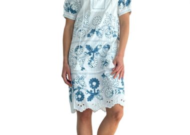 ΓΥΝΑΙΚΕΙΟ ΦΟΡΕΜΑ ROSE & ROSE CEDAR ΛΕΥΚΟ - ROSE&ROSE - 